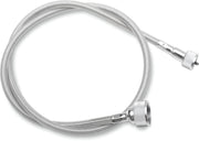 Drag Specialties Clear Coated Stainless Steel Speedometer Cables for Various Various Harley-Davidson Motorcycles (See Fitment List)
