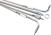Armour Coat Braided Stainless Steel Speedometer Cable for Harley-Davidson