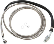 Drag Specialties Stainless Steel Hydraulic Clutch Line Fits Harley-Davidson Softail, Touring Models 2013-2016
