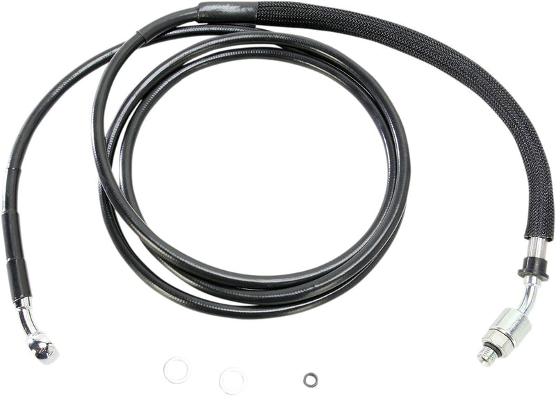 Drag Specialties Stainless Steel Hydraulic Clutch Line Fits Harley-Davidson Softail, Touring Models 2013-2016