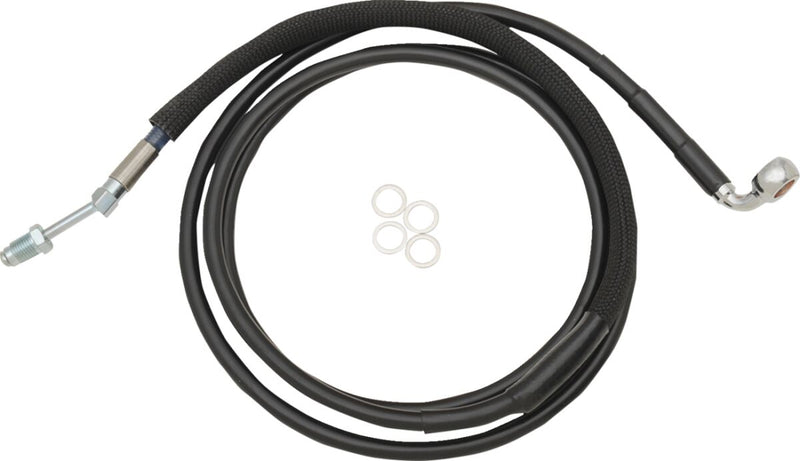 Drag Specialties Stainless Steel Hydraulic Clutch Line Fits Harley-Davidson Touring Models 2015-2020
