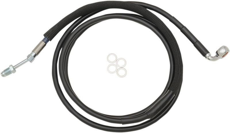 Drag Specialties Stainless Steel Hydraulic Clutch Line Fits Harley-Davidson Touring Models 2015-2020