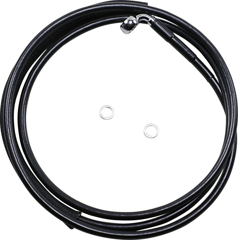 Drag Specialties Stainless Steel Hydraulic Clutch Line Fits Harley-Davidson Touring Models 2015-2020