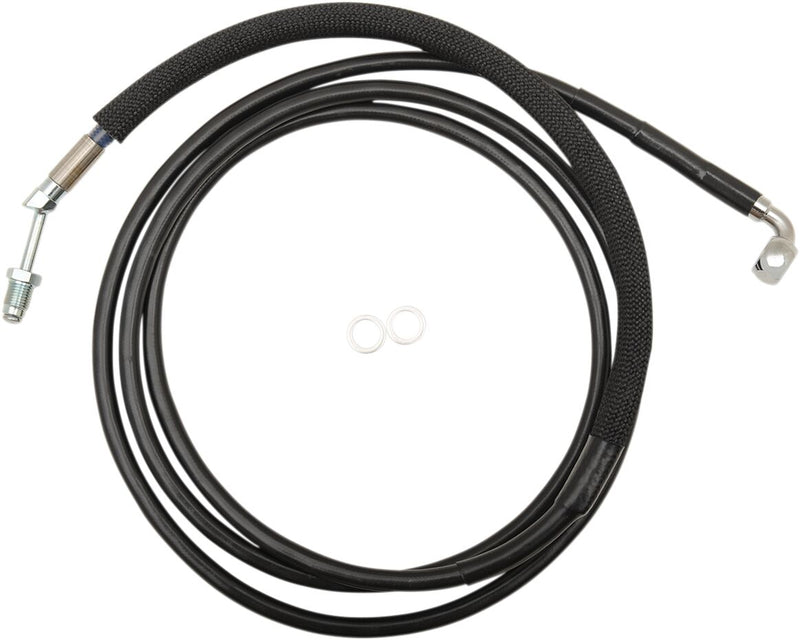 Drag Specialties Stainless Steel Hydraulic Clutch Line Fits Harley-Davidson Touring Models 2015-2020