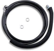 Drag Specialties Stainless Steel Hydraulic Clutch Line Fits Harley-Davidson Touring Models 2017-2019