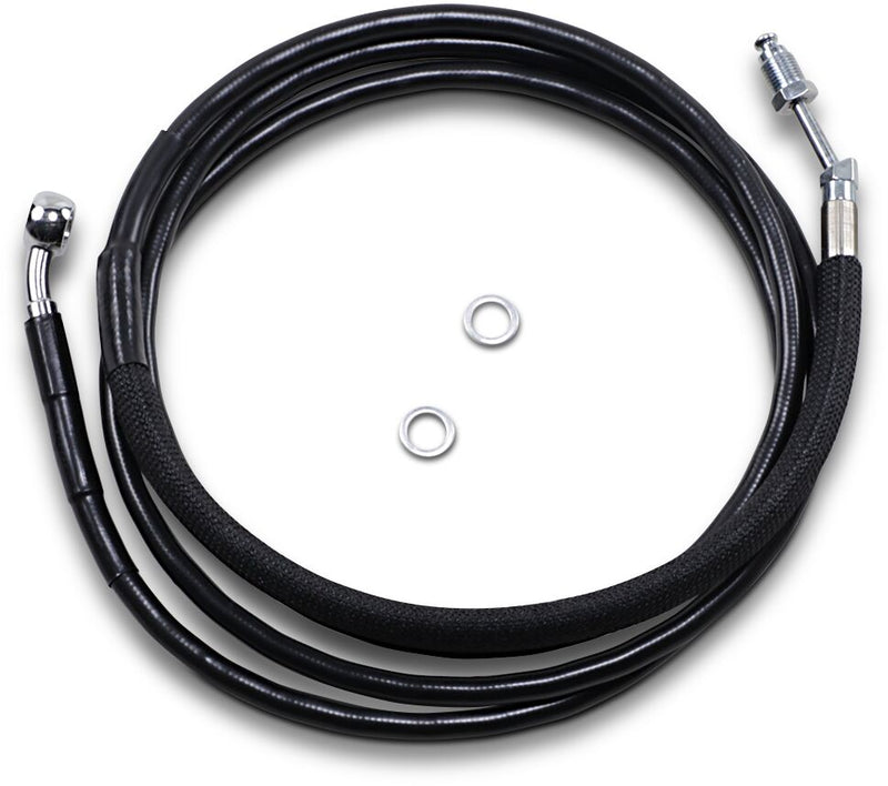 Drag Specialties Stainless Steel Hydraulic Clutch Line #51702-8BLK