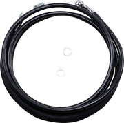 Drag Specialties Stainless Steel Hydraulic Clutch Line #51702-12BLK