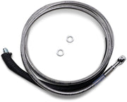 Drag Specialties Stainless Steel Hydraulic Clutch Line Fits Harley-Davidson Touring Models 2017-2020