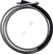 Drag Specialties Stainless Steel Hydraulic Clutch Line Fits Harley-Davidson Touring Models 2017-2020