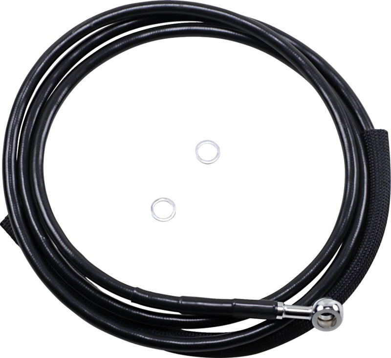 Drag Specialties Stainless Steel Hydraulic Clutch Line #51703-4BLK
