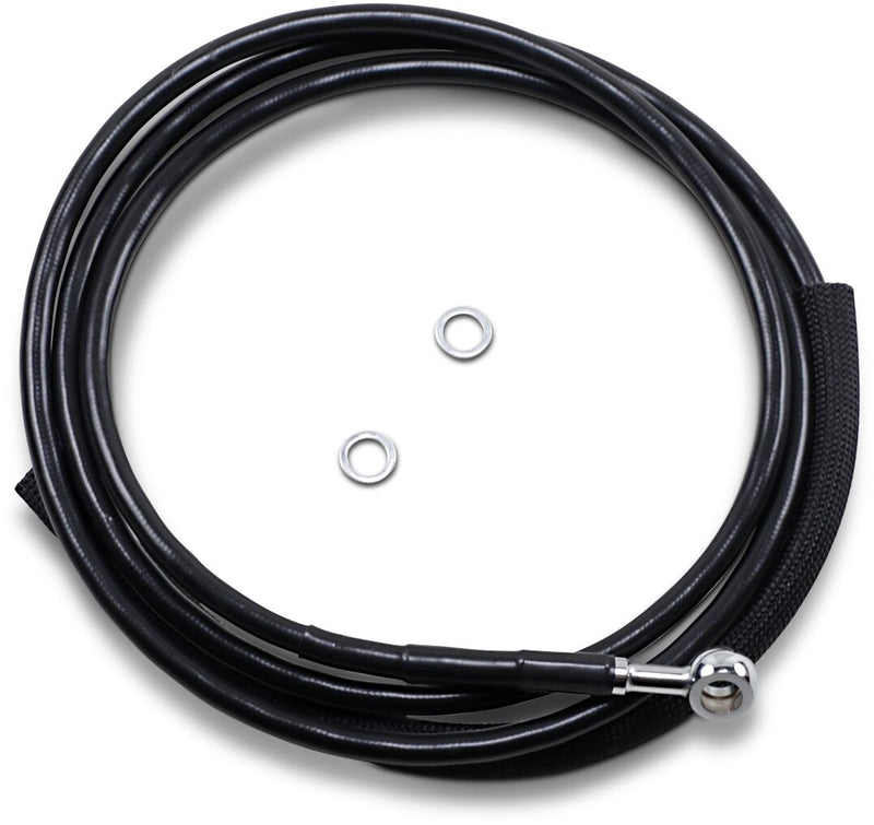 Drag Specialties Stainless Steel Hydraulic Clutch Line #51703-4BLK