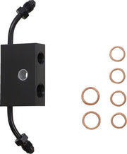 LA Choppers Standard Midnight Braided Handlebar Cable/Brake Line Kit Cable Kit Black Clear-Coated Alternate Length Clutch Line Each