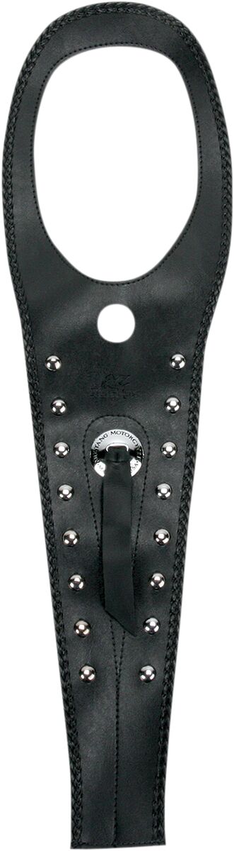 Mustang Seats Cruiser Tank Bibs with Studs and Concho for 1998-2011 Yamaha V-Star Motorcycles