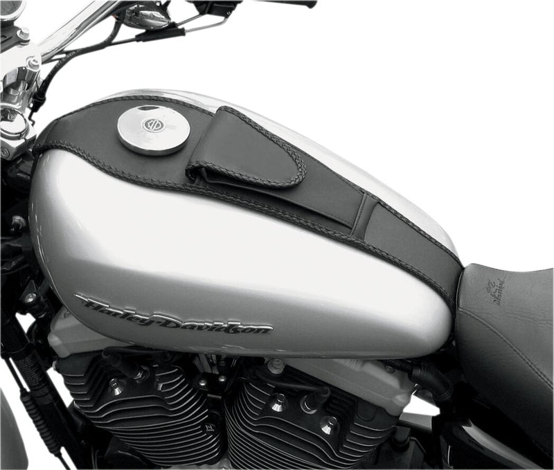 Mustang Tank Bib with Pouch Black Fuel Tank Vinyl Each