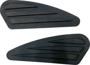 Drag Specialties Gas Tank Knee Pads Black Fuel Tank Pair