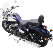 Mustang Tank Bib with Pouch for 2023-2025 ROYAL ENFIELD SUPER METEOR 650 ABS Black Plain Fuel Tank Vinyl #93371ST