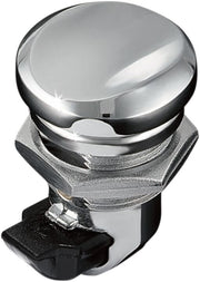 Kuryakyn Push-Button Fuel Door Latch Chrome #KUR1467