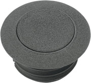 Drag Specialties Pop-Up Gas Cap Fuel Cap Black Wrinkle Late Vented Billet Aluminium