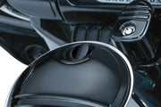 Kuryakyn Push-Button Fuel Door Latch Black Each