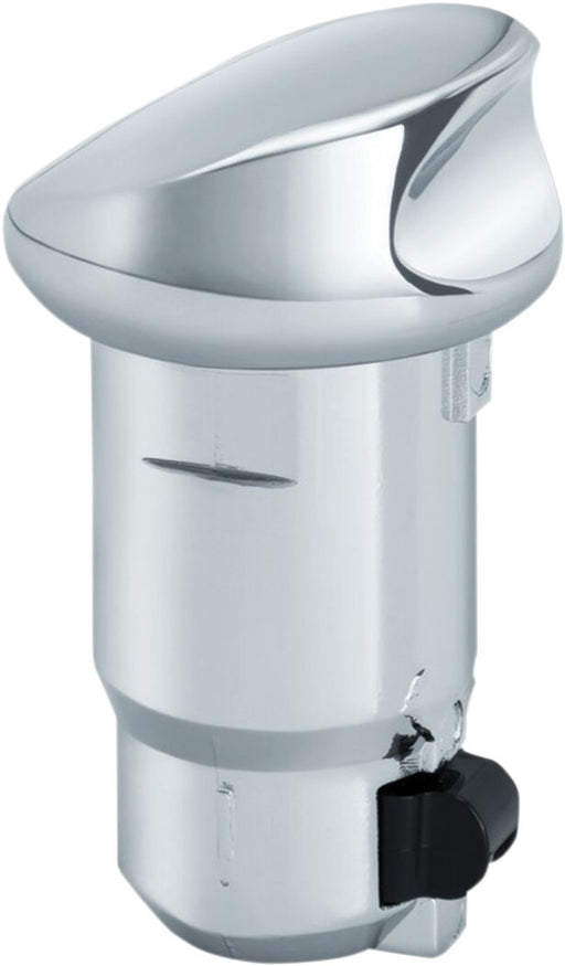 Kuryakyn Quick Release Fuel Door Knob Chrome Aluminium