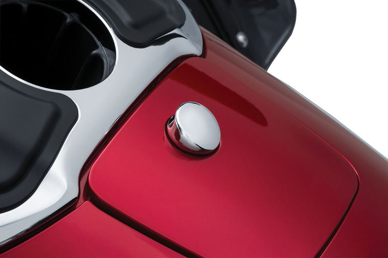 Kuryakyn Quick Release Fuel Door Knob Chrome Aluminium #KUR3888