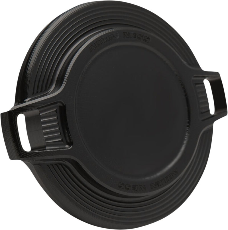 Arlen Ness Black Anodised Vented Bar Gas Cap for Various Various Harley-Davidson Motorcycles (See Fitment List)