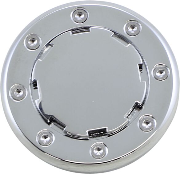 Kuryakyn Flush-Mount Gas Cap Fuel Cap Chrome Vented Stainless Steel #KUR7434