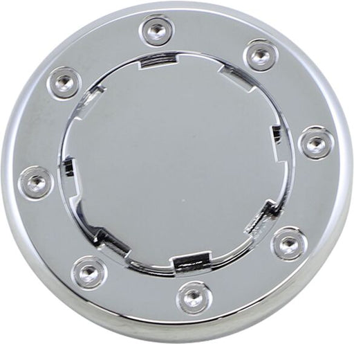 Kuryakyn Flush-Mount Gas Cap Fuel Cap Chrome Vented Stainless Steel