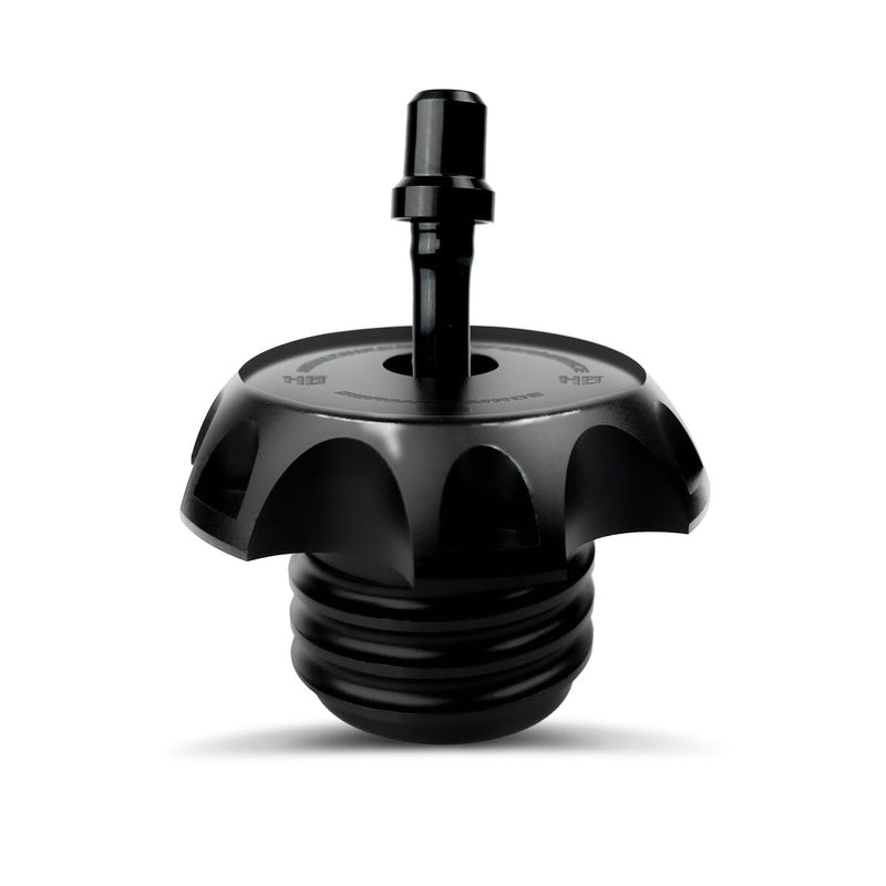 Heinz Bikes Performance Vented Gas Caps Vent Cap Black Fuel Cap Billet Aluminium #HB-PVGC-B