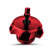 Heinz Bikes Performance Vented Gas Caps Vent Cap Red Fuel Cap Billet Aluminium Each