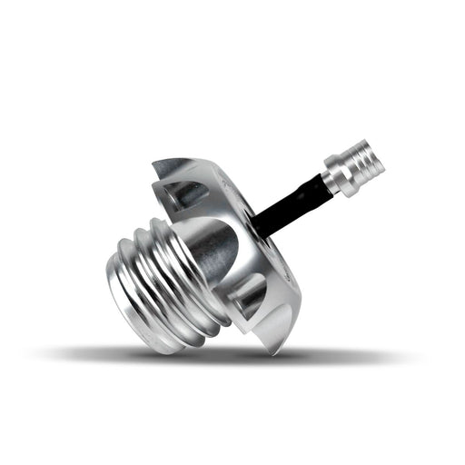 Heinz Bikes Performance Vented Gas Caps Vent Cap Silver Fuel Cap Billet Aluminium Each