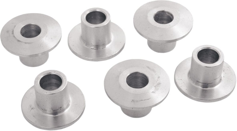 Alloy Art Premium Fuel Tank Mounting Bushings - 6 Pack, Aluminum - Aluminum / Silver for Harley-Davidson Softail 1984-1999