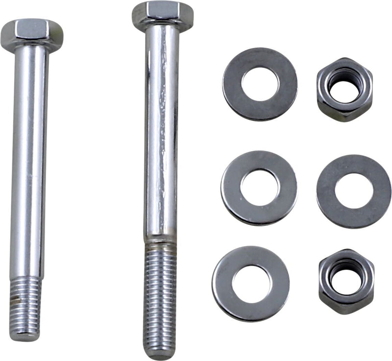 Colony Gas Tank Mounting Hardware Kit Mounting Kit Chrome Plated Silver Fuel Tank