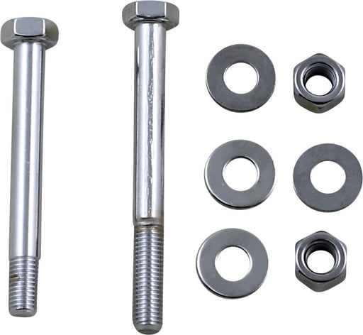 Colony Gas Tank Mounting Hardware Kit Mounting Kit Chrome Plated Silver Fuel Tank