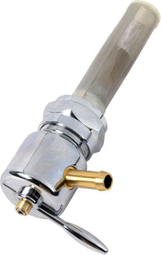 Drag Specialties Fuel Petcock Fuel Valve Chrome Silver Steel #03-0074L