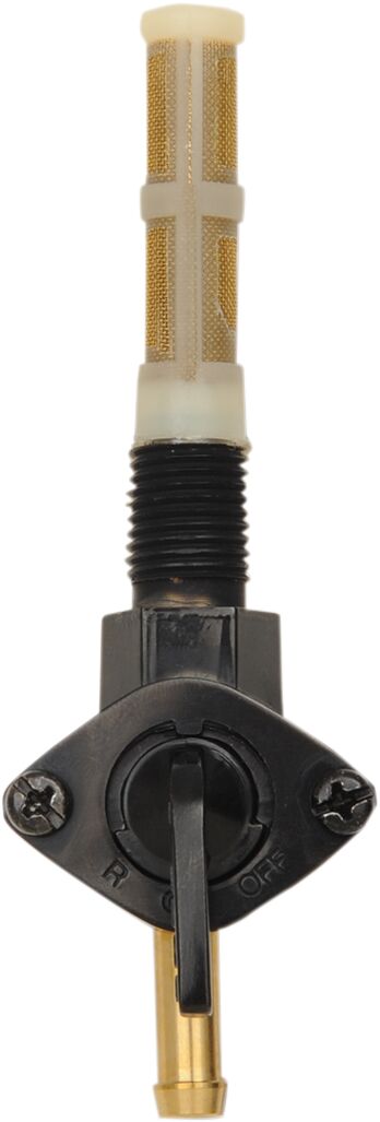 Drag Specialties 1/4" NPT Petcock Fuel Valve Black Gloss Steel #T03-0075B