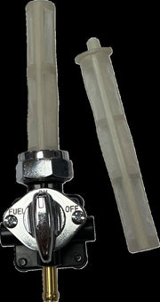 Drag Specialties Vacuum Petcock Fuel Valve Black