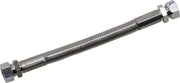 Drag Specialties Fuel Tank Crossover Line Fuel Line Silver Braided Stainless Steel #592