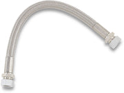 Drag Specialties Fuel Tank Crossover Line Fuel Line Silver Braided Stainless Steel #598