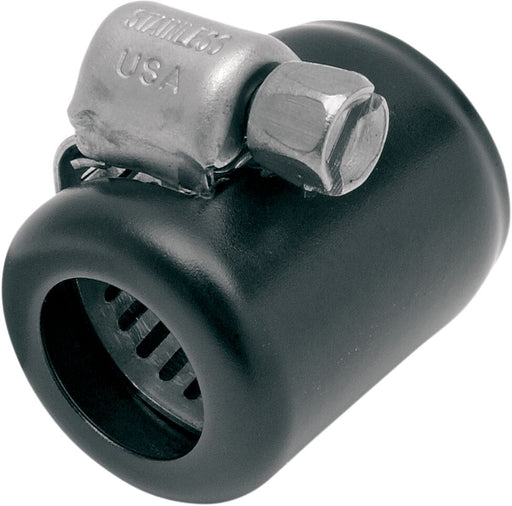 NAMZ Coloured Hose Clamps for Oil Lines Black Brass 6 Pack