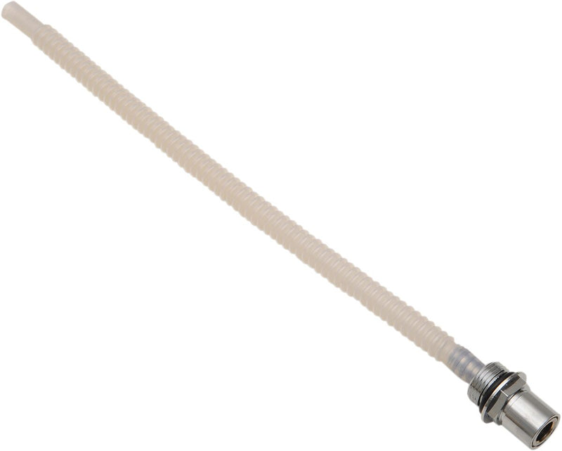 Drag Specialties Fuel Check Valve Assembly Clear Silver #T03-0082NU