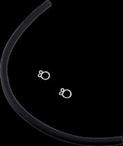 All Balls Fuel Petcock Hose and Clamp Kit for Various Kawasaki Motorcycles