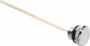 Drag Specialties Oil Dipstick Chrome Silver Billet Aluminium #03-0070PC