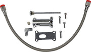 Drag Specialties Chrome Engine Oil Spout Kit for 2002-2006 Harley-Davidson Touring Motorcycles