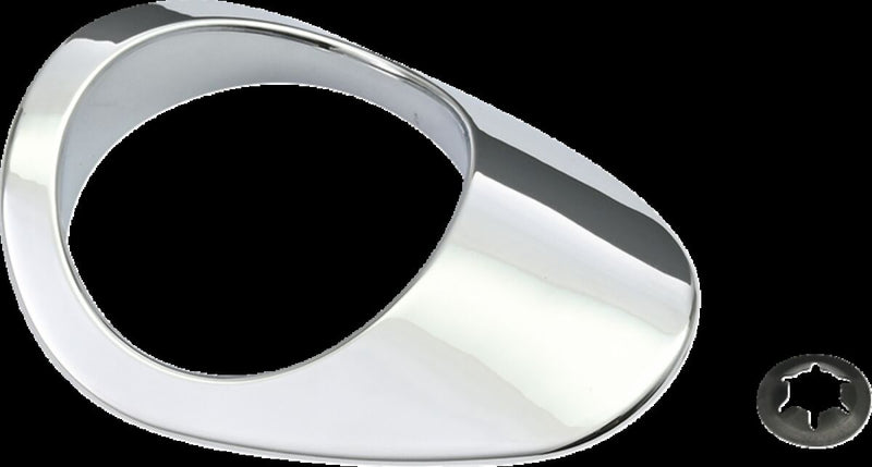 Drag Specialties Bezel Dipstick Chrome Silver #81028