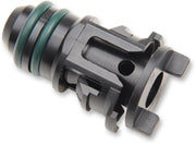 Drag Specialties Oil Line Retainer Assembly Fitting Black Oil Feed/Return #T03-0150