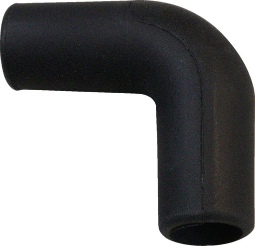Drag Specialties Oil Drain Elbow Black Rubber