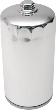 Drag Specialties Spin-On Oil Filter Chrome Silver #14-0018CK-BX41