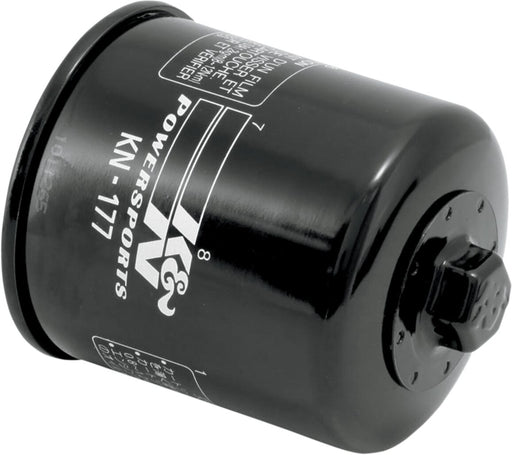 K & N Performance Oil Filter for 2000-2010 BUELL Black Premium Spin-On