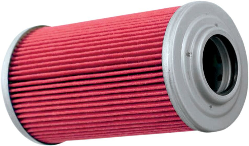 K & N Performance Oil Filter Red Silver Standard Cartridge